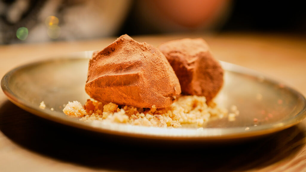 Trufas de chocolate con aromas de cítricos