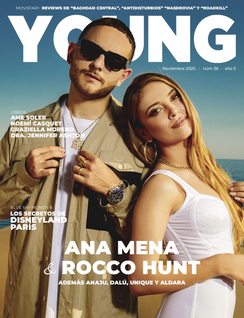 Ana Mena portada Rocco Hunt en 2020 en la revista YOUNG