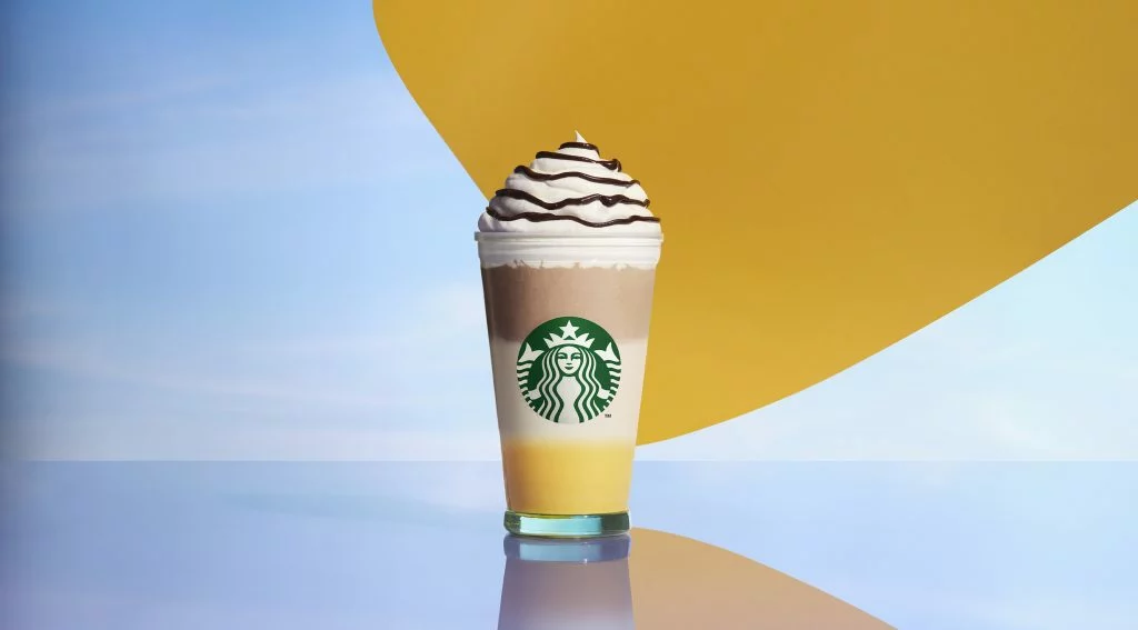 Banana Split Frapuccino de Starbucks