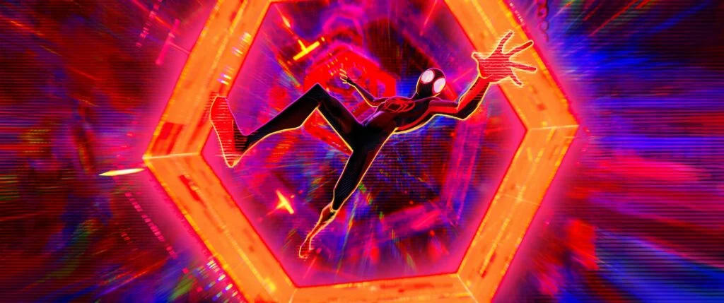 Spider-man cruzando metaverso