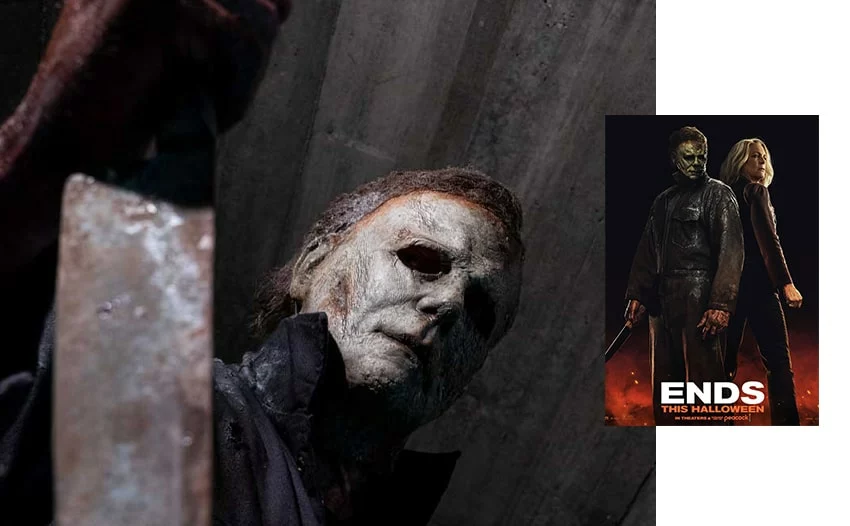 Halloween Ends, poster y fotograma