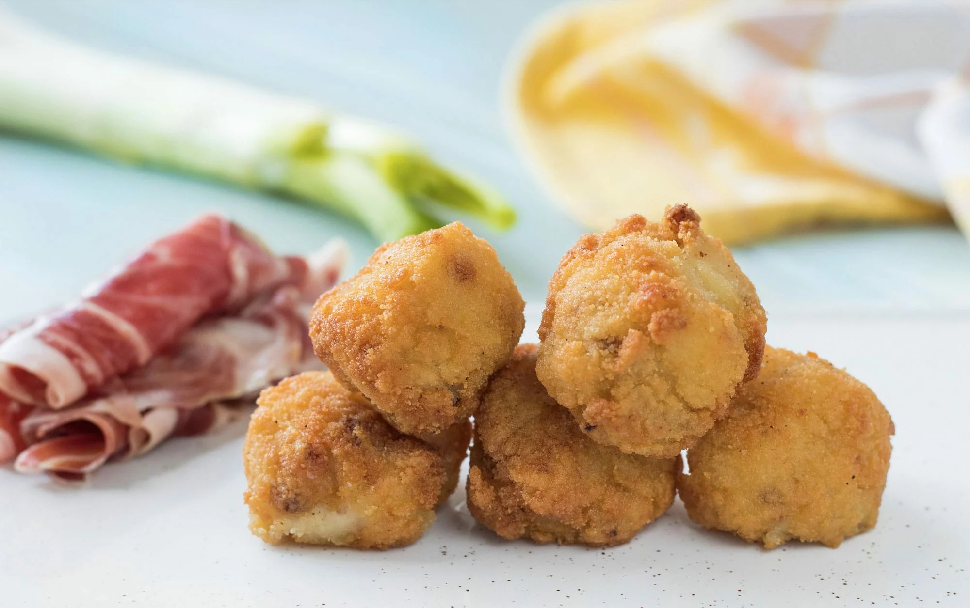 Las croquetas de jamón ibérico son las favoritas de los españoles