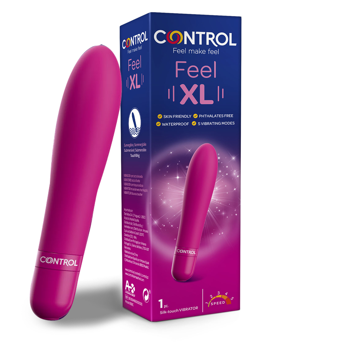 Vibrador vaginal Feel XL