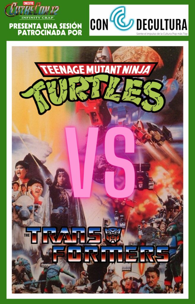 Poster cutrecon  Tortugas Ninjas VS Transformers