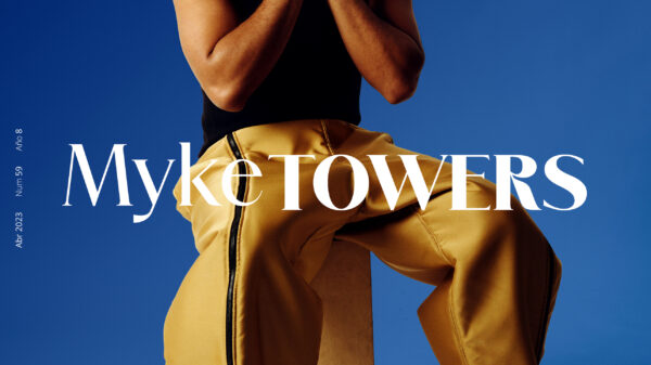 Myke Towers portada en Revista YOUNG España