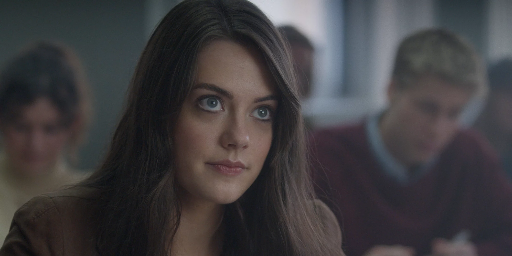 Meg Bellamy en el papel de Kate Middleton en The Crown