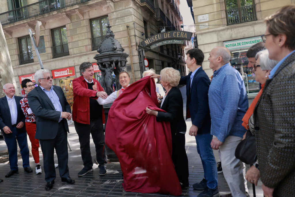 La descubierta de la figura de cera de Joan Bayén, el Pinotxo.