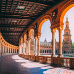 Vistas de la plaza de España de Sevilla. Fotografía de Wirestock en Freepik