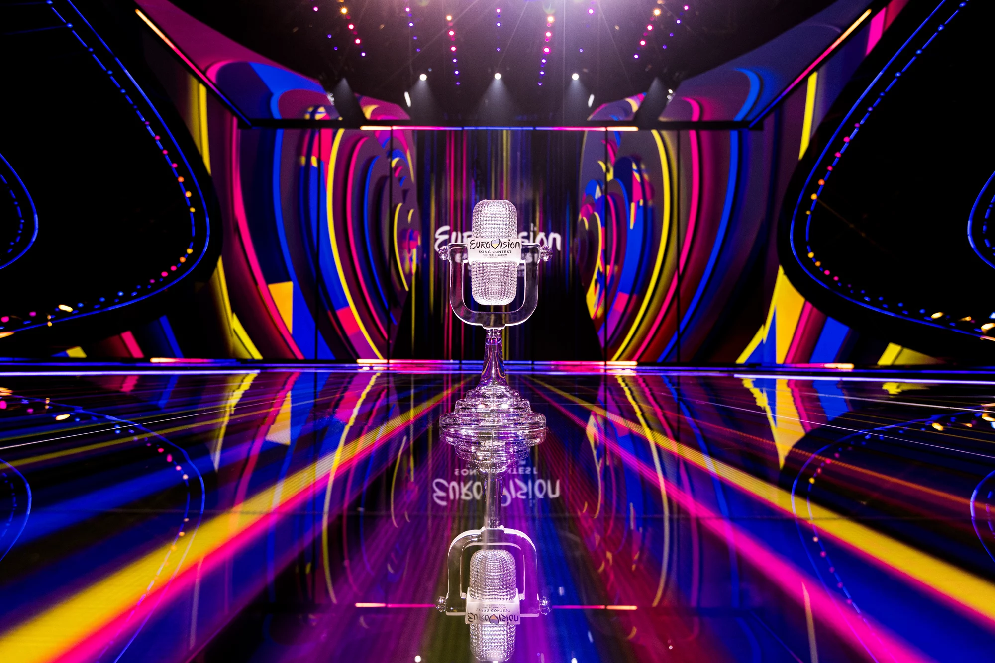 Trofeo de Eurovisión. Fotografía de Corinne Cumming (EBU)
