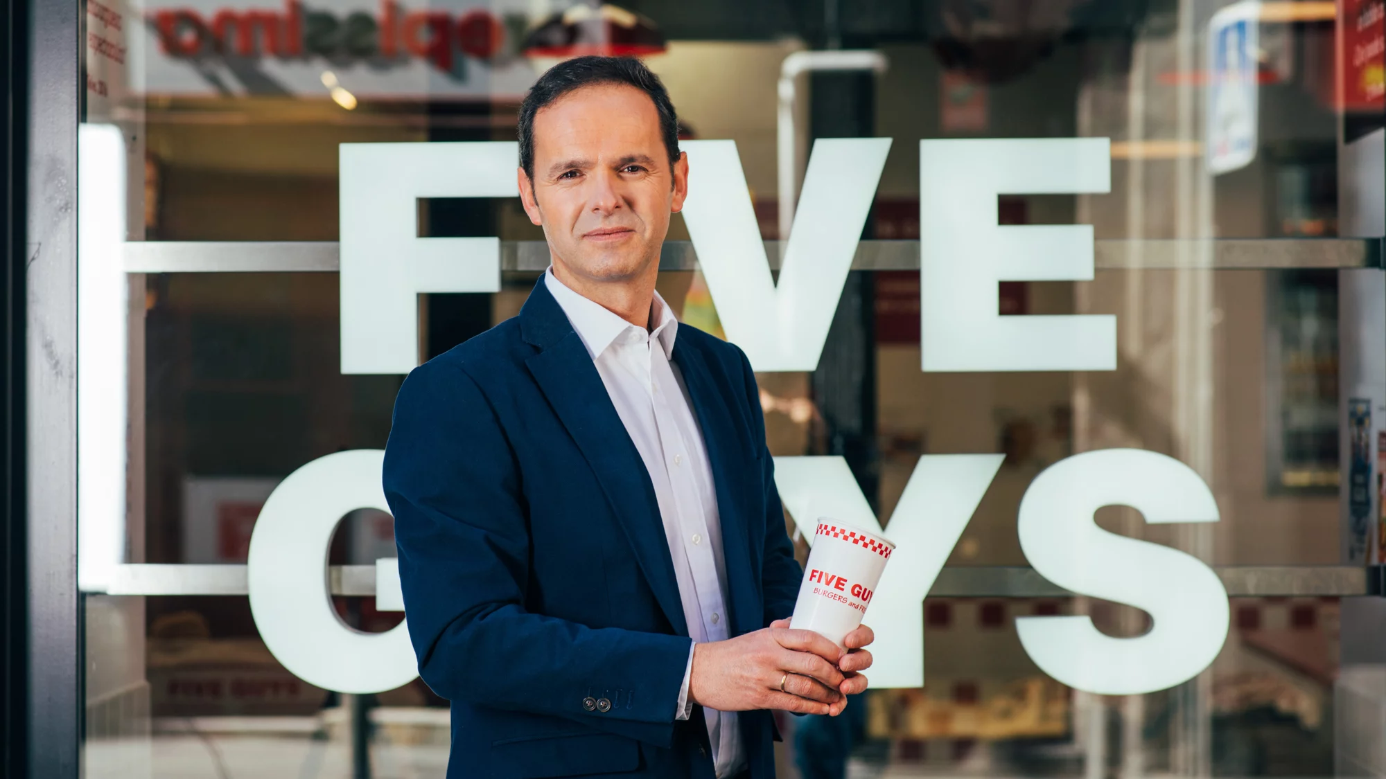 Daniel Agromayor, Director general de Five Guys España y Portugal