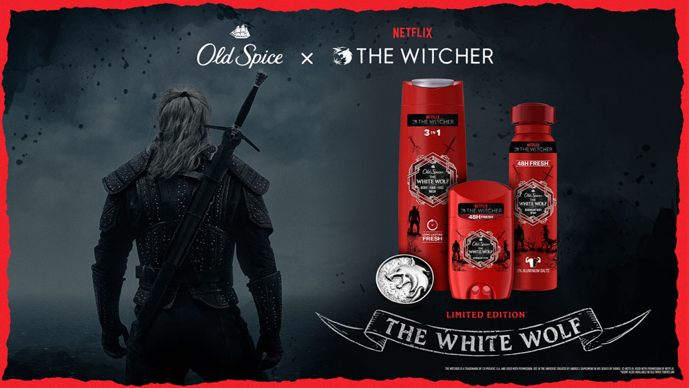 The Witcher old spice