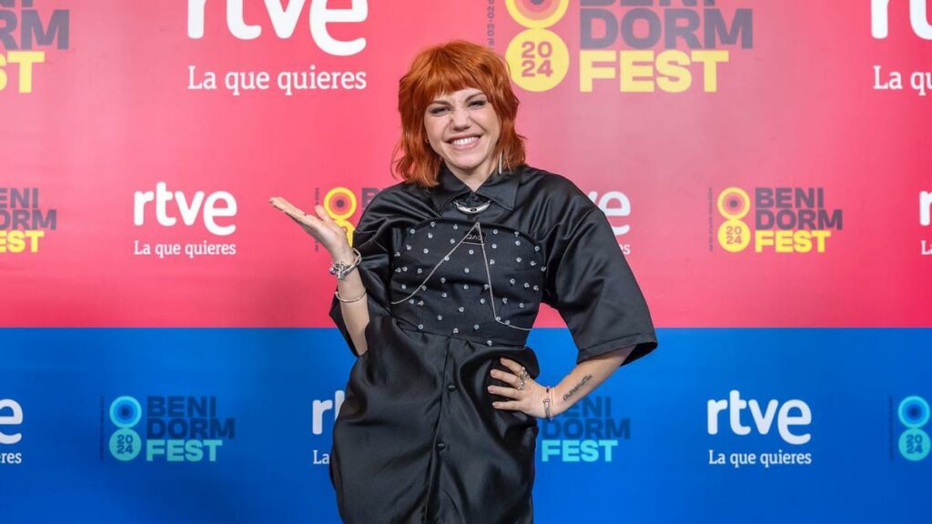 Angy Fernández en el Benidorm Fest