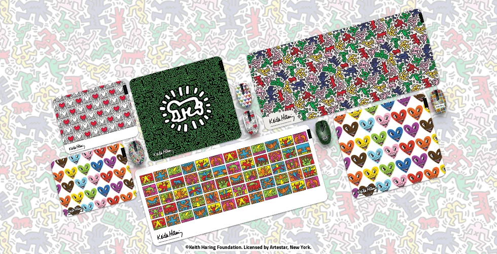 Keith Haring colección razer