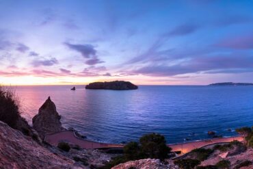 La costa del Estartit con vistas a las Islas Medes