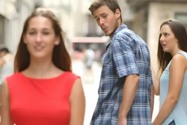 meme chico infiel