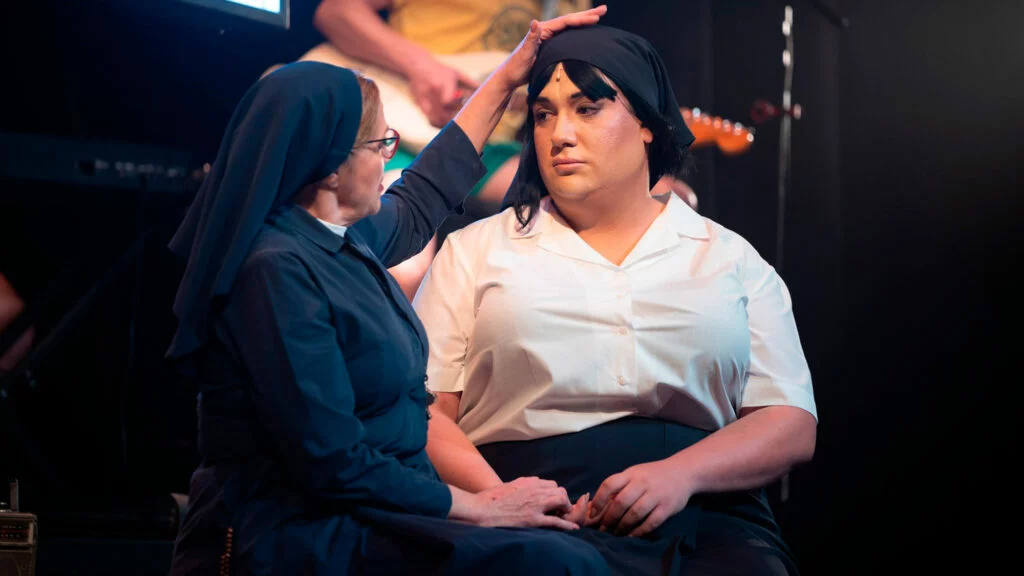 Marta Valverde y Estrella Xtravaganza en La Llamada