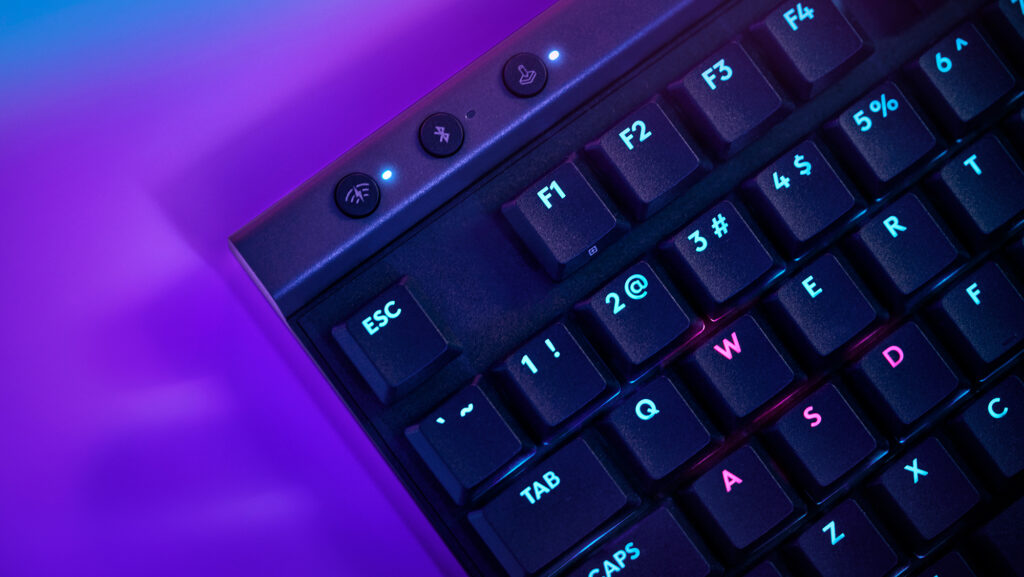 Vista multiconexión Teclado Logitech G515