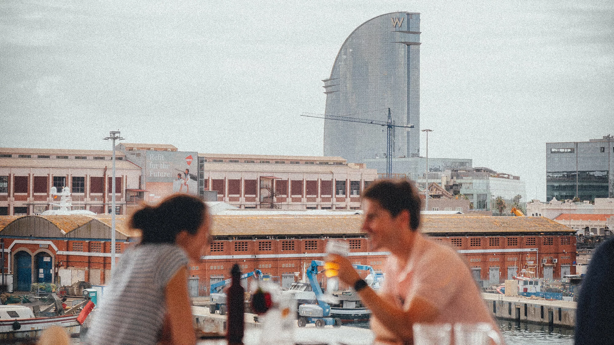Vista comedor del Time Out Market