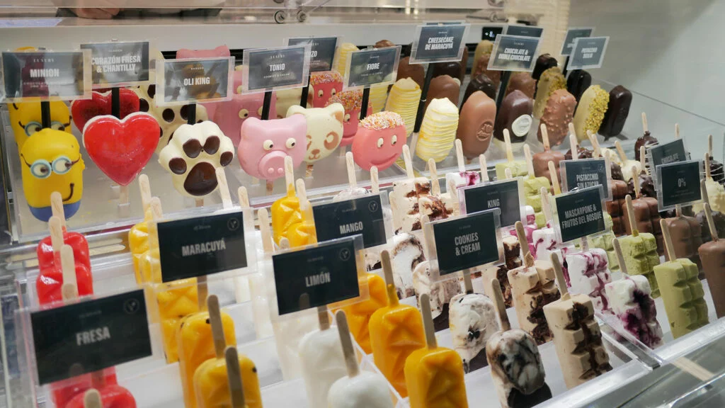 helado de bastón