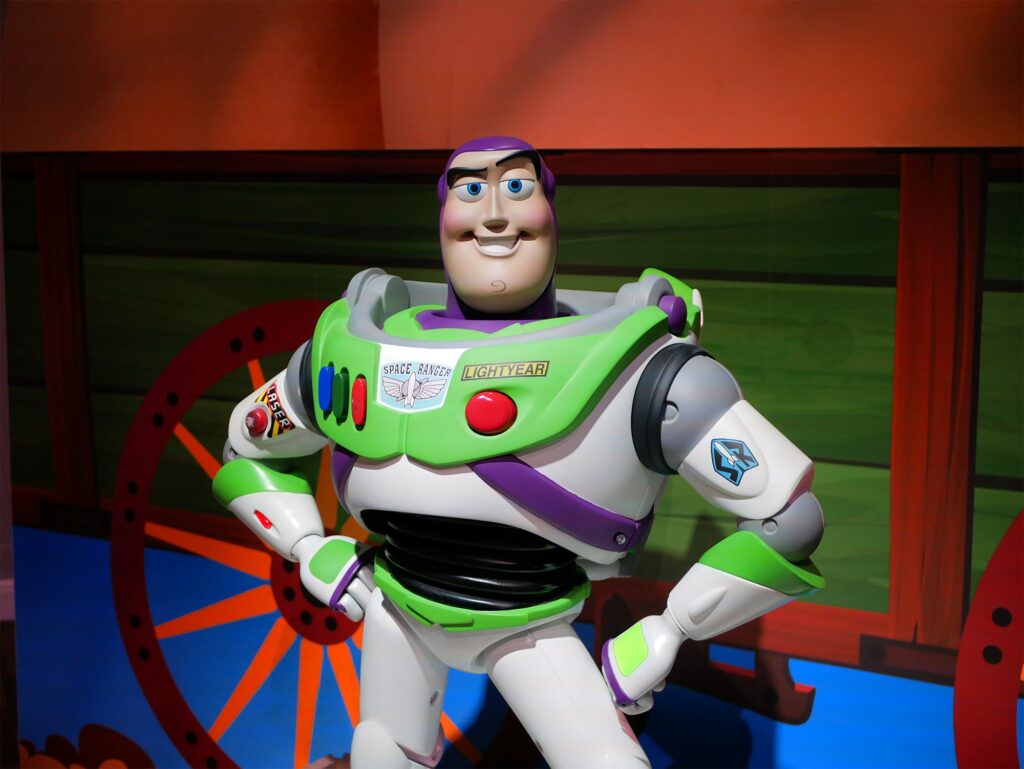 Buzz Lightyear de "toy Story"