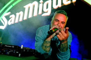 Juan Magan en un momento del San Miguel