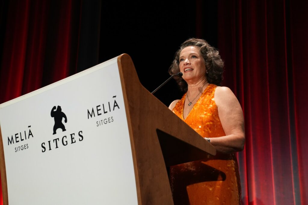 La actriz Heather Langenkamp fue recibida con ovaciones en Sitges