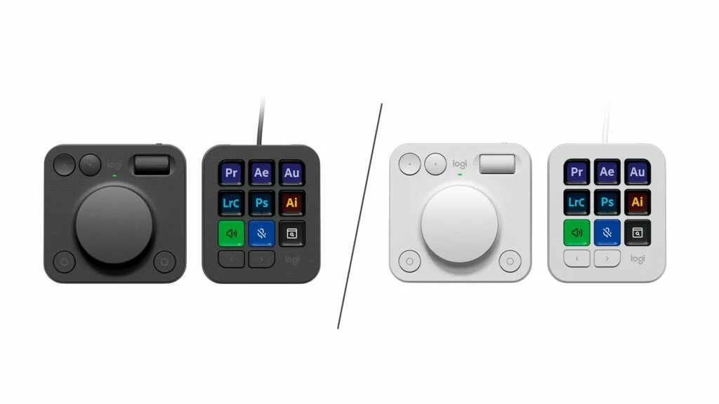 Comparativa de colores de los modelos MX Creative Console