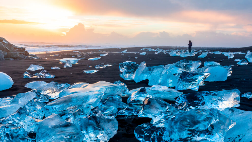 Islandia Playa de los Diamantes