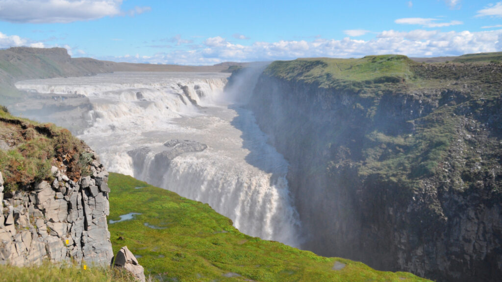 Islandia Cascada Gullfoss