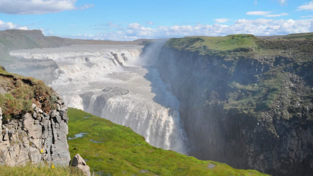 Islandia Cascada Gullfoss