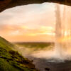 Islandia Cascada Seljalandsfoss