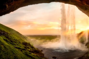 Islandia Cascada Seljalandsfoss