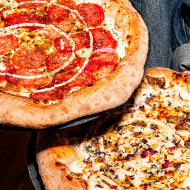 Telepizza pizza Trufada Maestra y la Montañesa Maestra