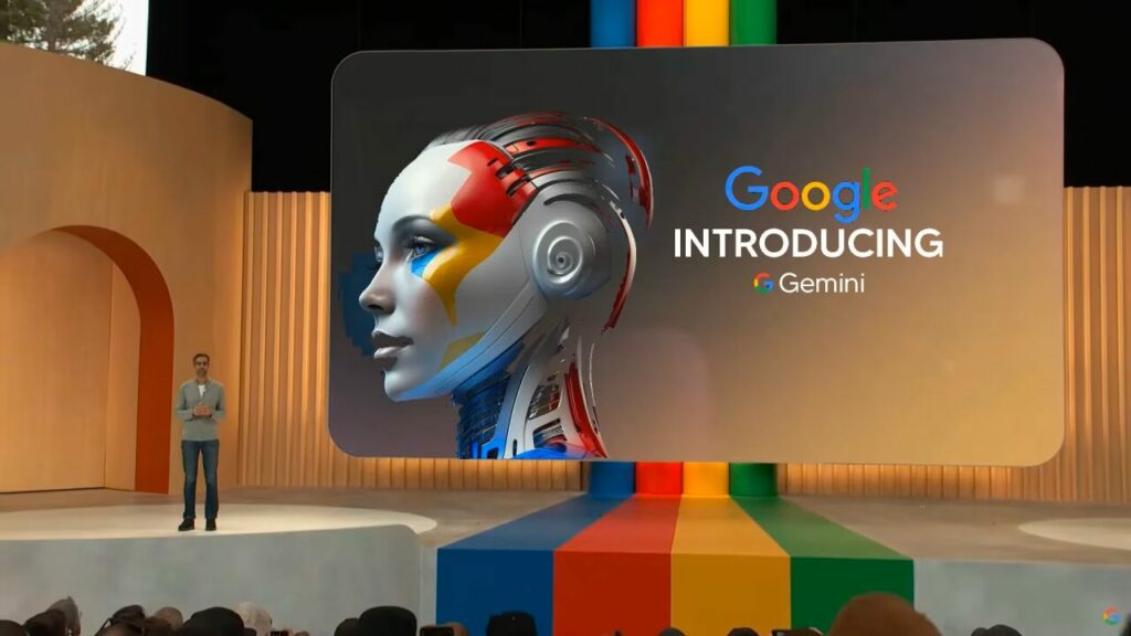 Imagen de la presentación de Gemini de Google