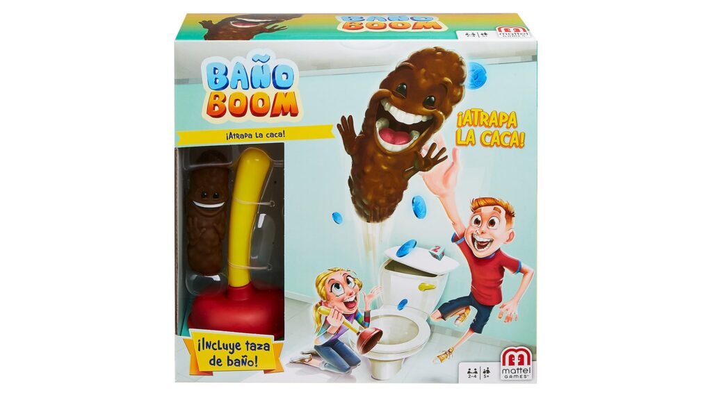 Vista del packaging de Baño Boom