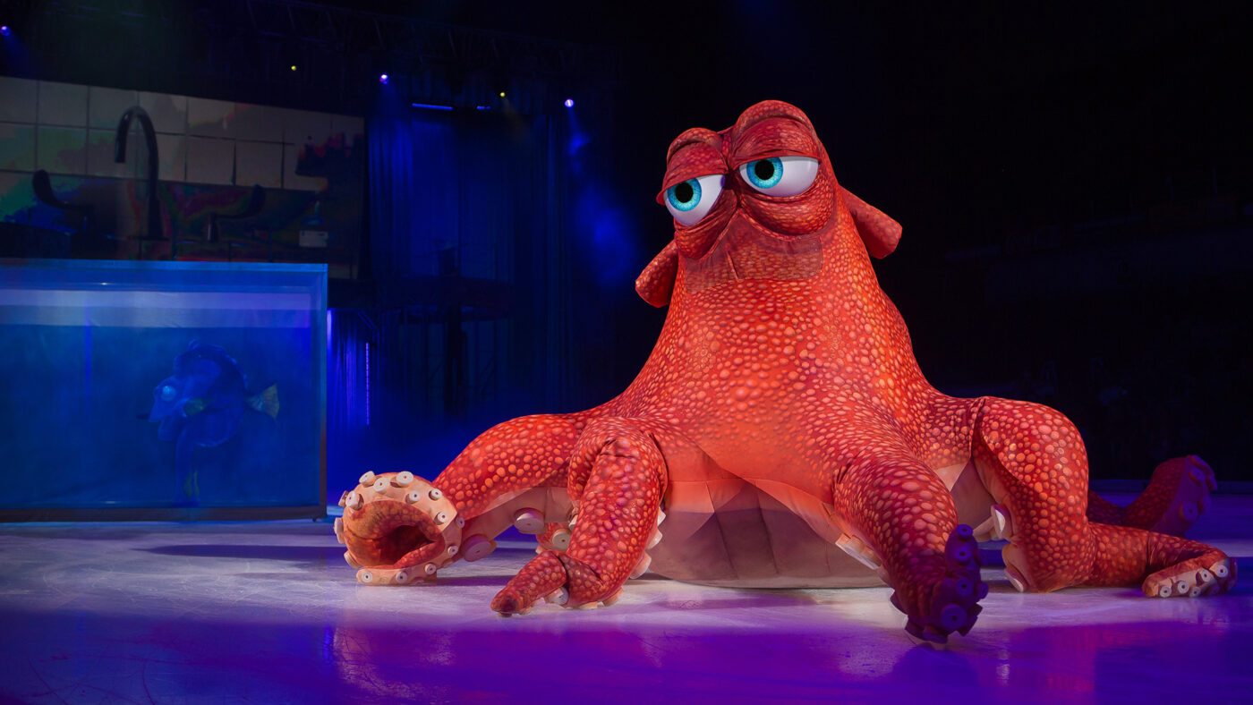 Hank de Buscando a Dory en Disney on Ice