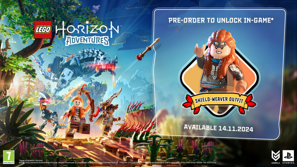 Imagen promocional del LEGO orizon Adventures