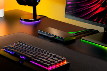 Vista de escritorio del Razer USB 4 Dock