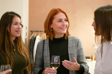 Silvia Calls (FinTech InsurTech Club) y Marta Contijoch (CEO de Jorge de la Garza) en el Juno House