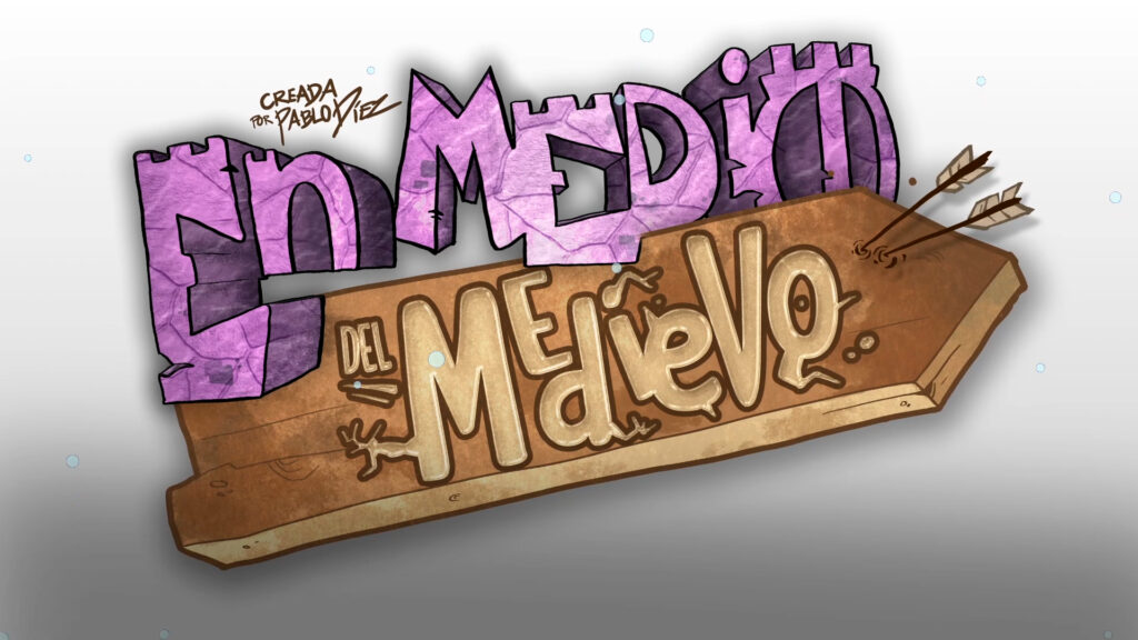 Logotipo de la serie 'En Medio del Medievo'