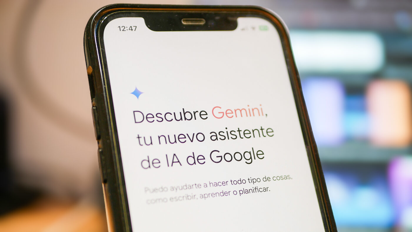 Probando el nuevo Gemini en un dispositivo iPhone