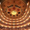 Imagen del precioso techo del patio de butacas del Gran Teatre del Liceu. Fotografía de Vicente Zambrano González