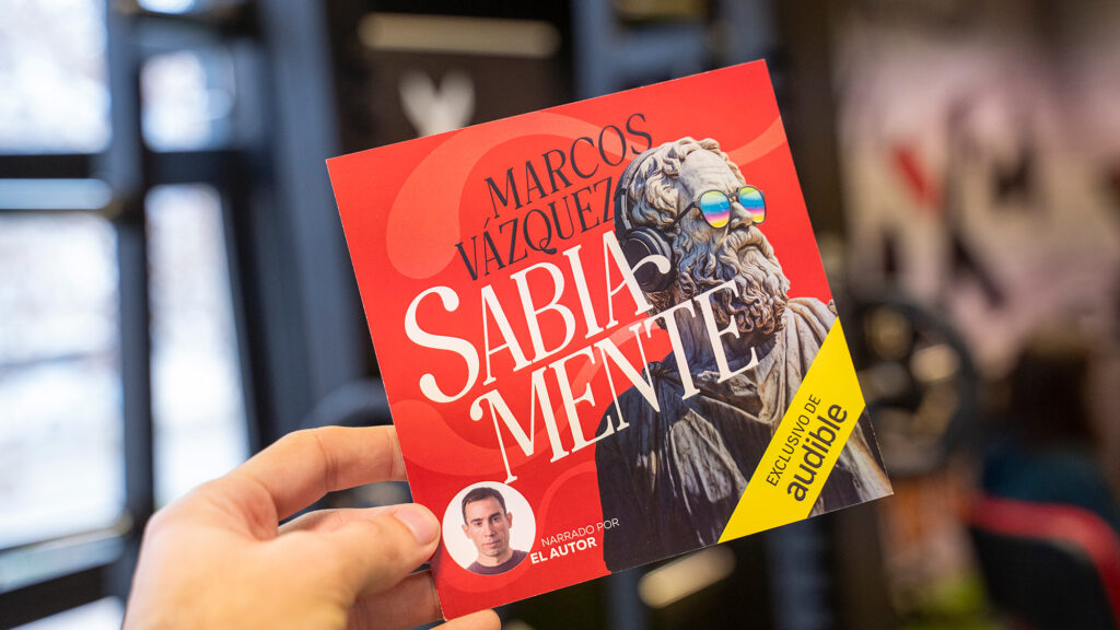 ‘Sabia Mente’, el nuevo audiolibro de Marcos Vázquez, ya disponible en Audible