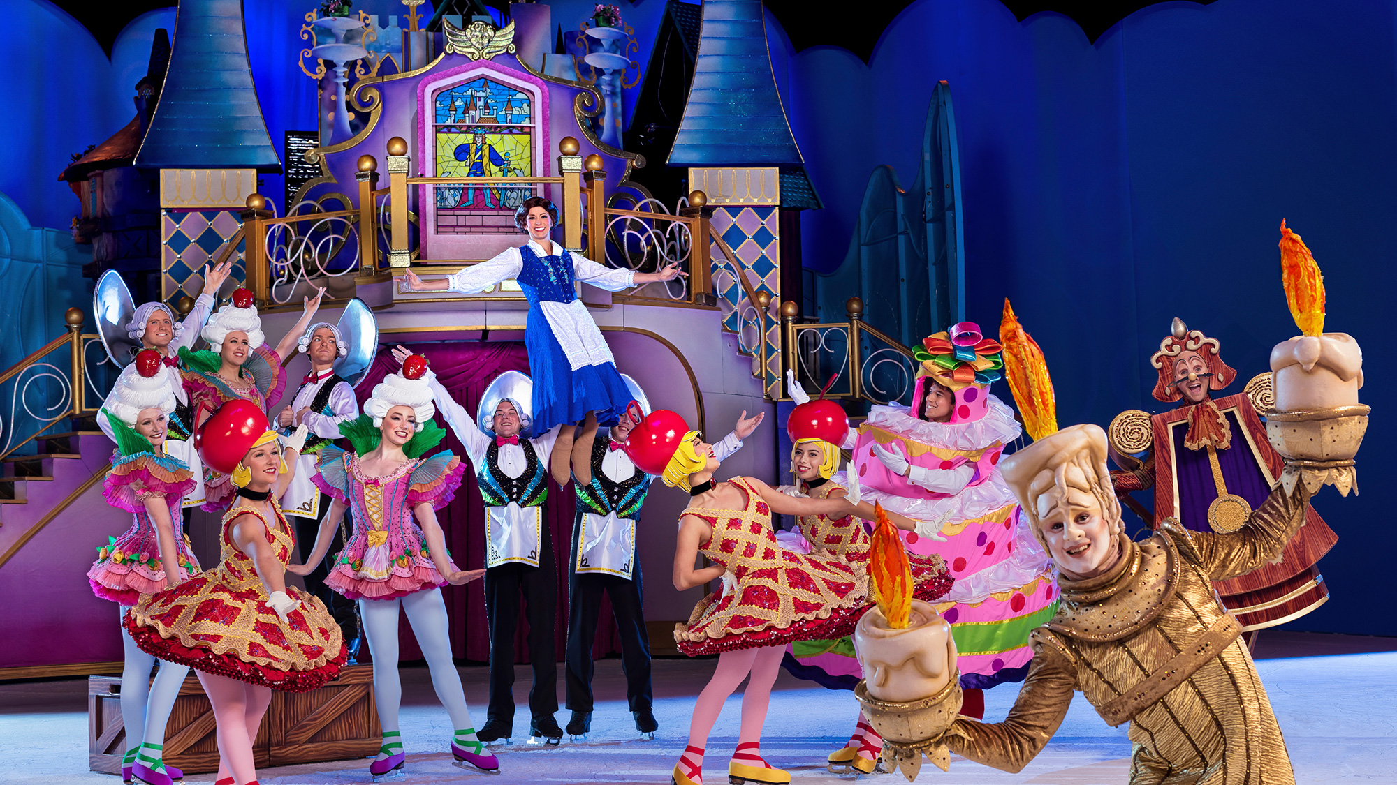 Bella en "¡Qué festín!" en Disney On Ice