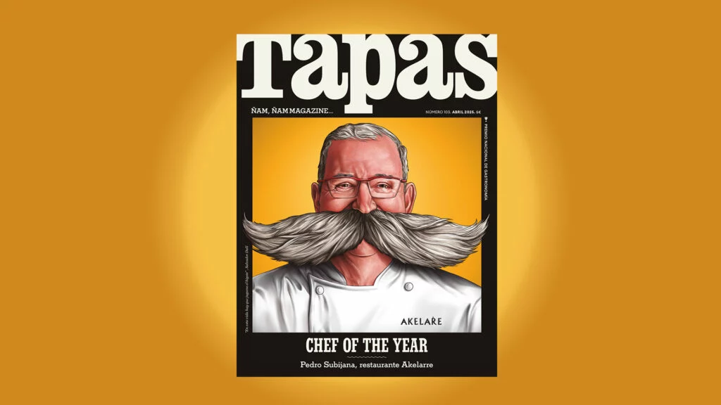Portada de la edición reciente de la revista Tapas