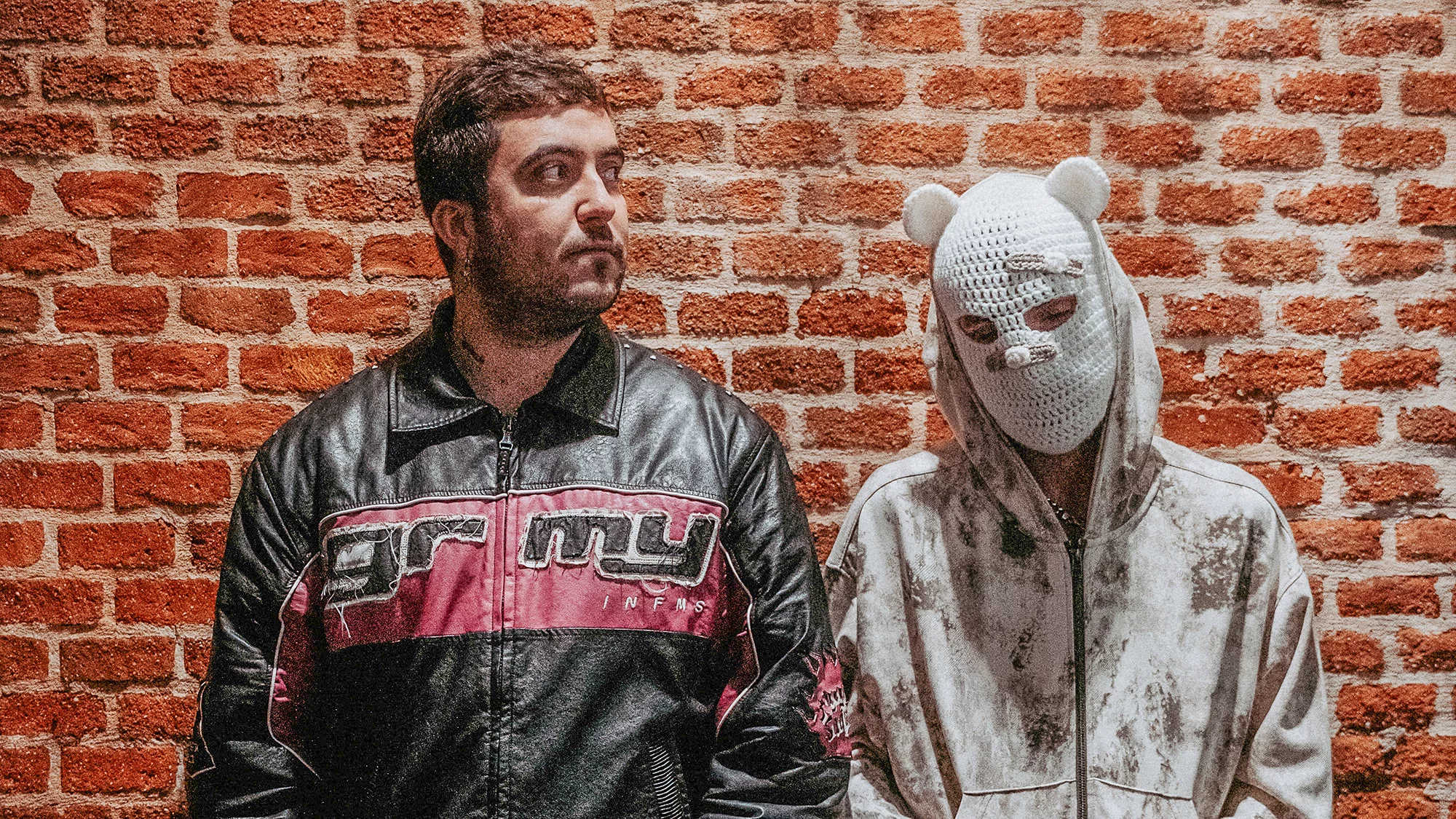 MARASMO y Beret en una imagen promocional del lanzamiento de "Espinita (Remix)"