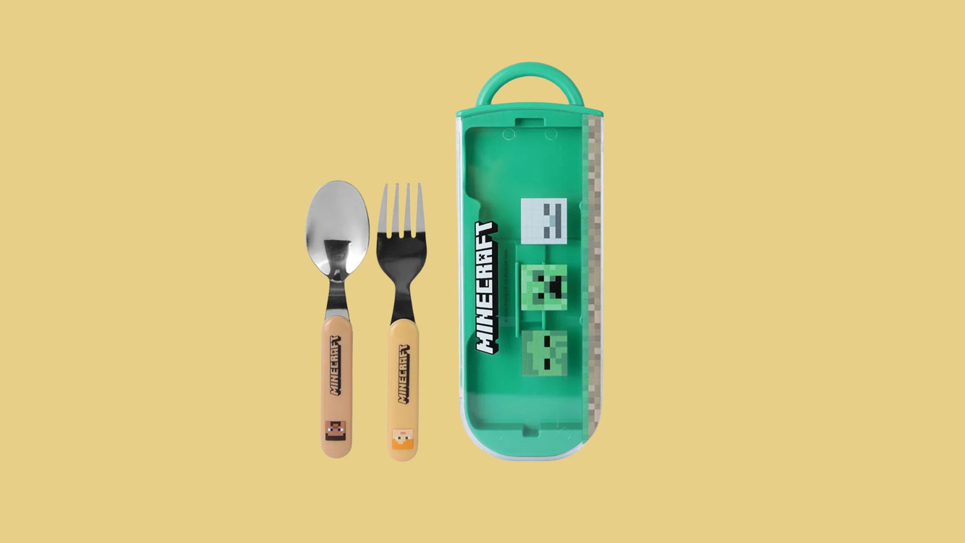 Set de cubiertos Minecraft MINISO - 6,99 EUROS