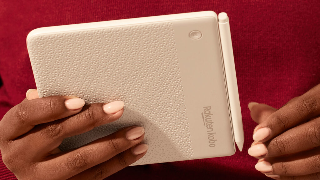 Vista trasera del Kobo Libra Colour