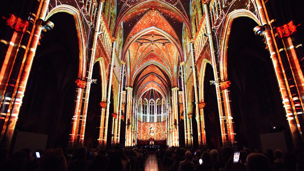 La transformación de la catedral ha requerido una cuidadosa planificación técnica