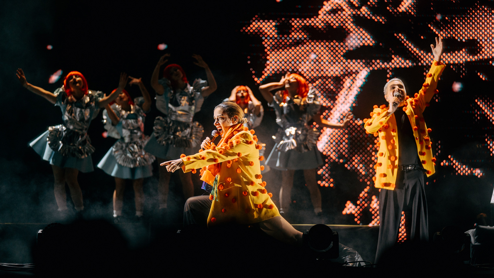 Miranda! en un momento de su concierto en Argentina. Fotografía de Pablo Mekler